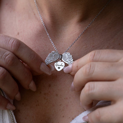 Le Collier Petit Ange - Gravure Personnalisée