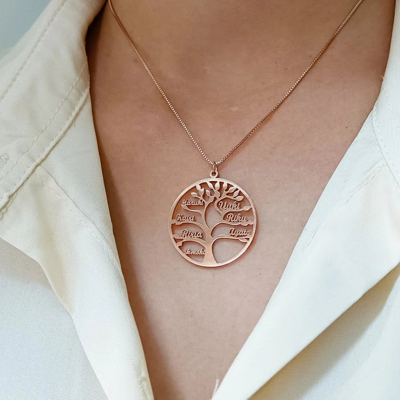 Collier Arbre de Vie Personnalisé