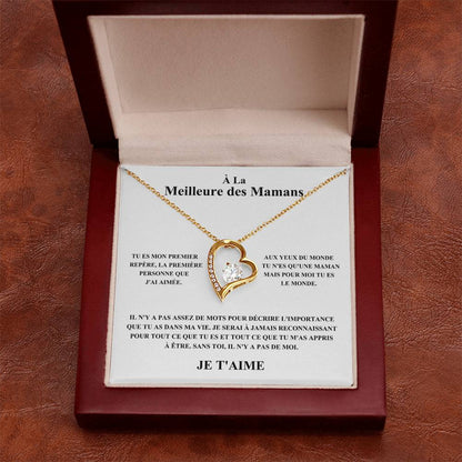 À La Meilleure des Mamans - Collier Amour Éternel