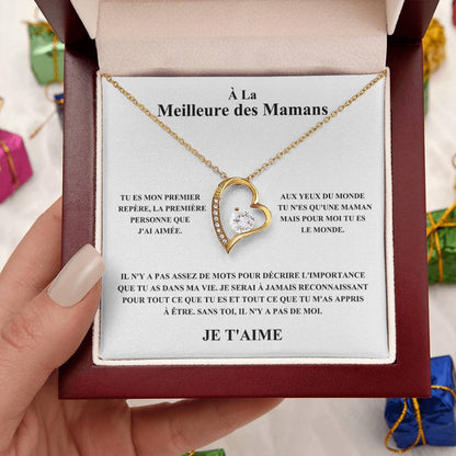 À La Meilleure des Mamans - Collier Amour Éternel